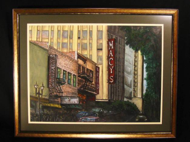 Street-scape in San Francisco, CA